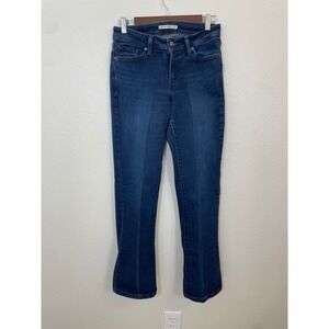 Levi's 529 Curvy Bootcut Women Size 8 Blue Excellent Dark Wash Denim Jeans